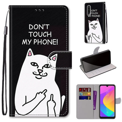 Coloured Drawing Cross Texture Horizontal Flip PU Leather Case with Holder & Card Slots & Wallet & Lanyard, Series 1