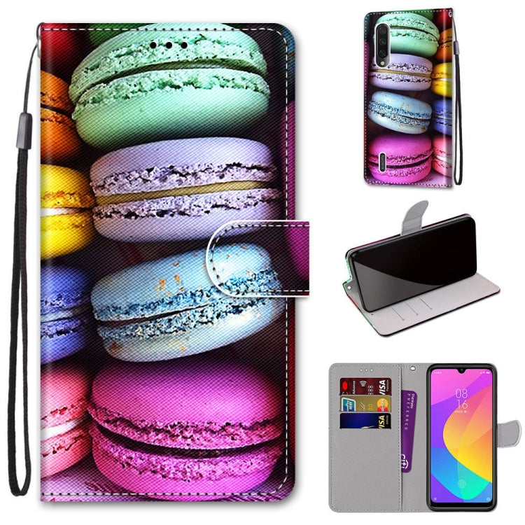 Coloured Drawing Cross Texture Horizontal Flip PU Leather Case with Holder & Card Slots & Wallet & Lanyard, Series 1