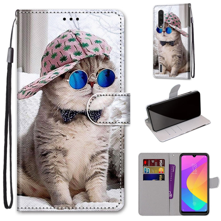 Coloured Drawing Cross Texture Horizontal Flip PU Leather Case with Holder & Card Slots & Wallet & Lanyard, Series 1