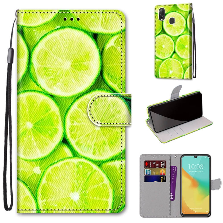 Coloured Drawing Cross Texture Horizontal Flip PU Leather Case with Holder & Card Slots & Wallet & Lanyard, Series 1