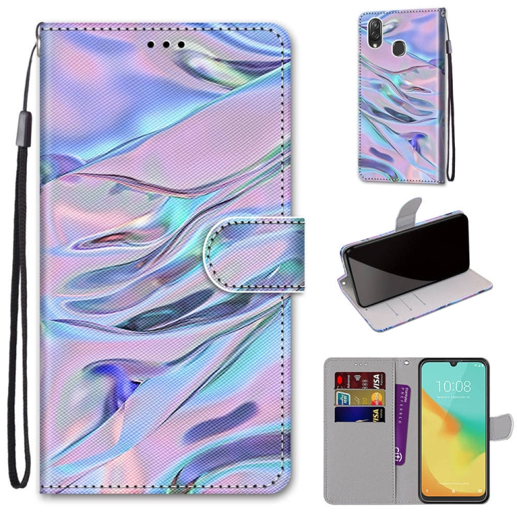 Coloured Drawing Cross Texture Horizontal Flip PU Leather Case with Holder & Card Slots & Wallet & Lanyard, Series 1