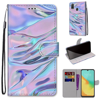 Coloured Drawing Cross Texture Horizontal Flip PU Leather Case with Holder & Card Slots & Wallet & Lanyard, Series 1