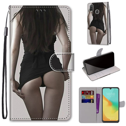 Coloured Drawing Cross Texture Horizontal Flip PU Leather Case with Holder & Card Slots & Wallet & Lanyard, Series 1