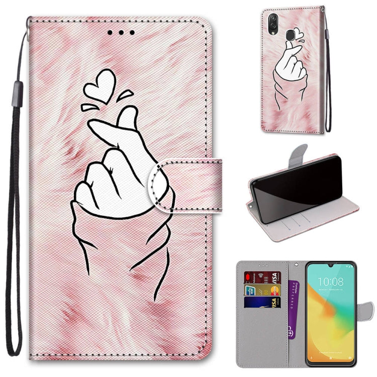 Coloured Drawing Cross Texture Horizontal Flip PU Leather Case with Holder & Card Slots & Wallet & Lanyard, Series 1