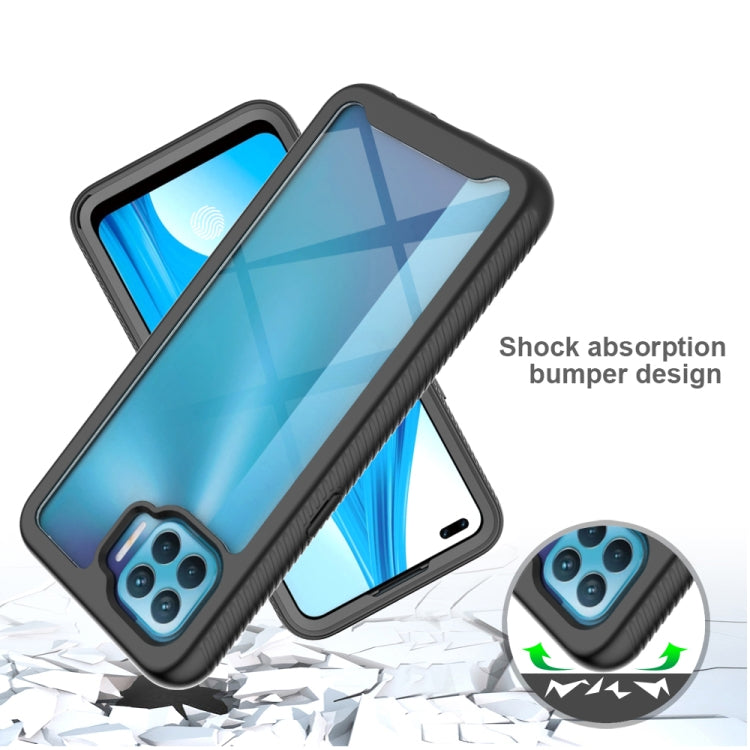 Starry Sky Solid Color Series Shockproof PC + TPU Protective Case, For OPPO A93