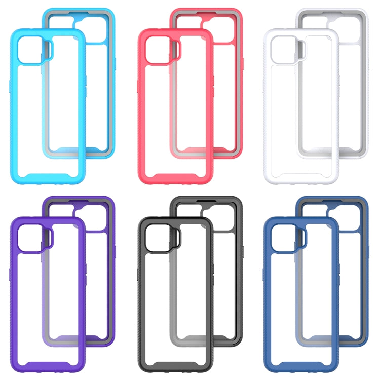 Starry Sky Solid Color Series Shockproof PC + TPU Protective Case, For OPPO A93