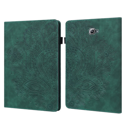 Peacock Embossed Pattern TPU + PU Horizontal Flip Leather Case with Holder & Card Slots & Wallet, For Samsung Galaxy Tab A 10.1 (2016) T580, For Samsung Galaxy Tab S2 9.7 T815, For Samsung Galaxy Tab S8 / Galaxy Tab S7 T875