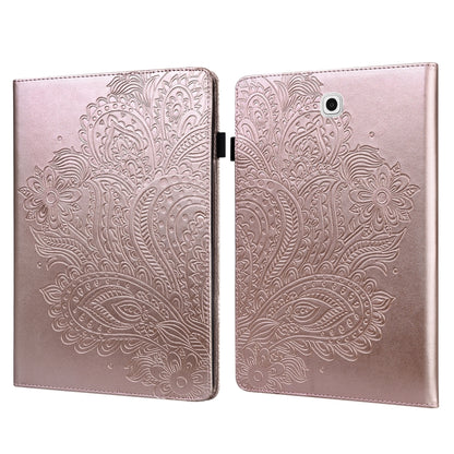 Peacock Embossed Pattern TPU + PU Horizontal Flip Leather Case with Holder & Card Slots & Wallet, For Samsung Galaxy Tab A 10.1 (2016) T580, For Samsung Galaxy Tab S2 9.7 T815, For Samsung Galaxy Tab S8 / Galaxy Tab S7 T875