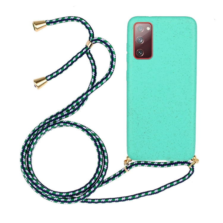 Wheat Straw Material + TPU Protective Case with Lanyard