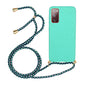 Wheat Straw Material + TPU Protective Case with Lanyard, For Samsung Galaxy S21 5G, For Samsung Galaxy S21+ 5G, For Samsung Galaxy S21 Ultra 5G, For Samsung Galaxy S20 FE