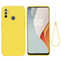 Pure Color Liquid Silicone Shockproof Full Coverage Case