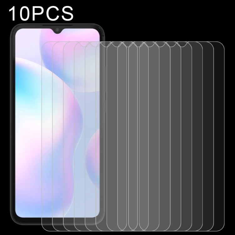 For Xiaomi Redmi 10A / 9A / 9A Sport / 9C / 9C NFC / Poco C31 / 9 Acitve 10 PCS 0.26mm 9H 2.5D Tempered Glass Film, For Xiaomi Redmi K40 (10 PCS), For Xiaomi Poco X3 (10 PCS), For Xiaomi Poco M3 (10 PCS), For Xiaomi Poco C3 (10 PCS)                    ...