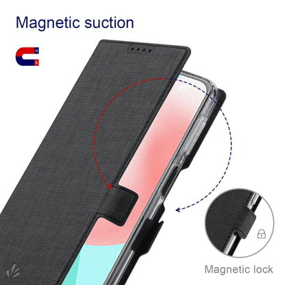 ViLi K Series Shockproof TPU + PU Leather Magnetic Buckle Horizontal Flip Case with Card Slots & Wallet & Holder, For Samsung Galaxy A32 5G, For Samsung Galaxy A12