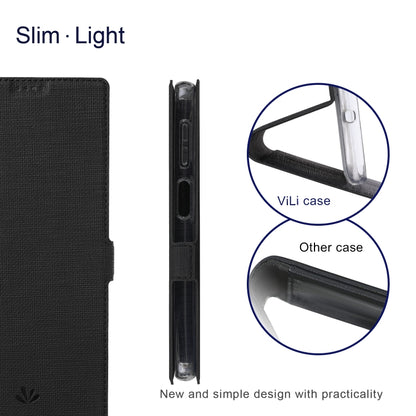 ViLi K Series Shockproof TPU + PU Leather Magnetic Buckle Horizontal Flip Case with Card Slots & Wallet & Holder, For Samsung Galaxy A32 5G, For Samsung Galaxy A12