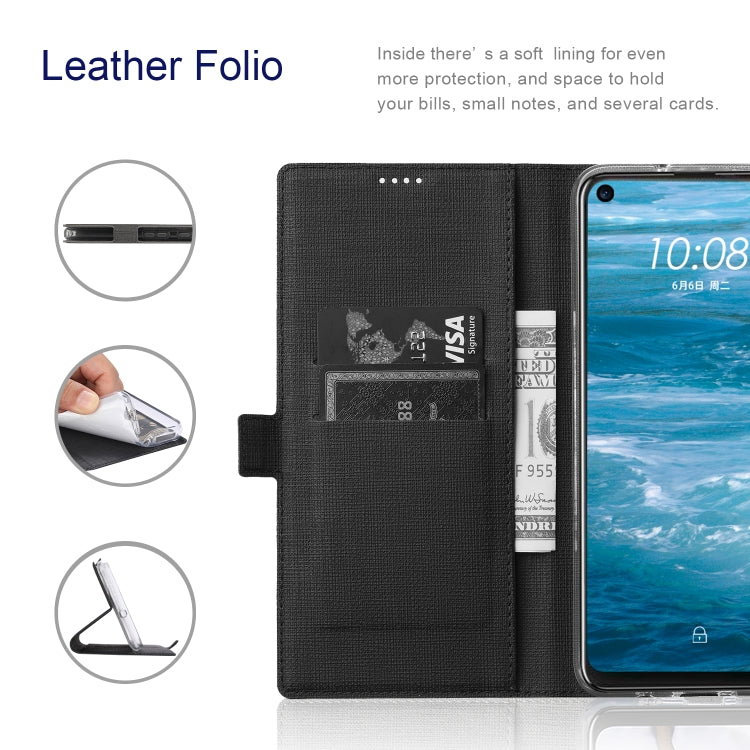 ViLi K Series Shockproof TPU + PU Leather Magnetic Buckle Horizontal Flip Case with Card Slots & Wallet & Holder