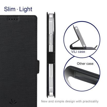 ViLi K Series Shockproof TPU + PU Leather Magnetic Buckle Horizontal Flip Case with Card Slots & Wallet & Holder, For OnePlus Nord N10 5G, For OnePlus 8T