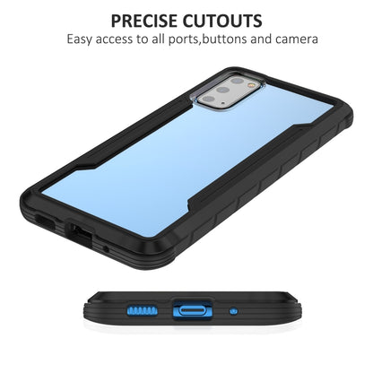 iPAKY Thunder Series Aluminum Frame + TPU Bumper + Clear PC Shockproof Case