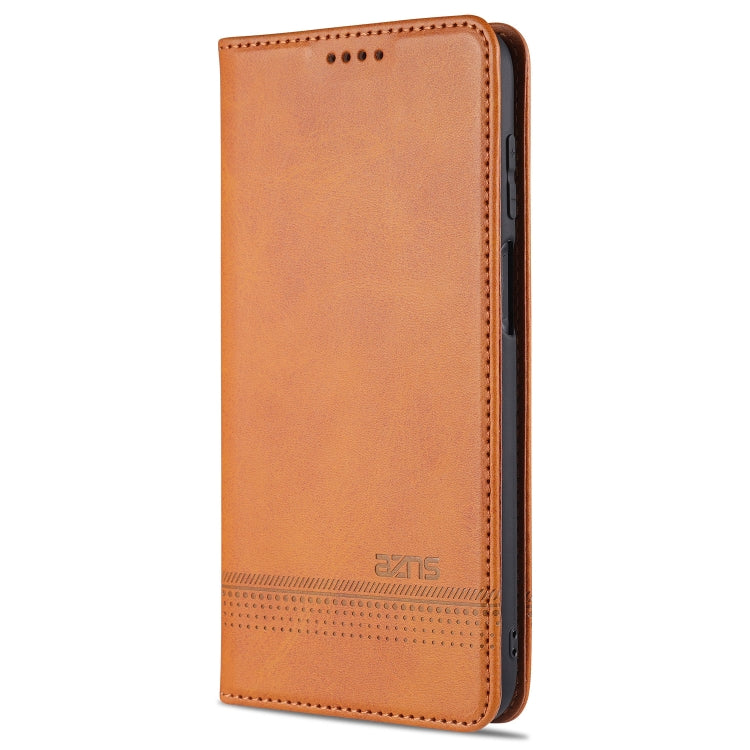 AZNS Magnetic Calf Texture Horizontal Flip Leather Case with Card Slots & Holder & Wallet