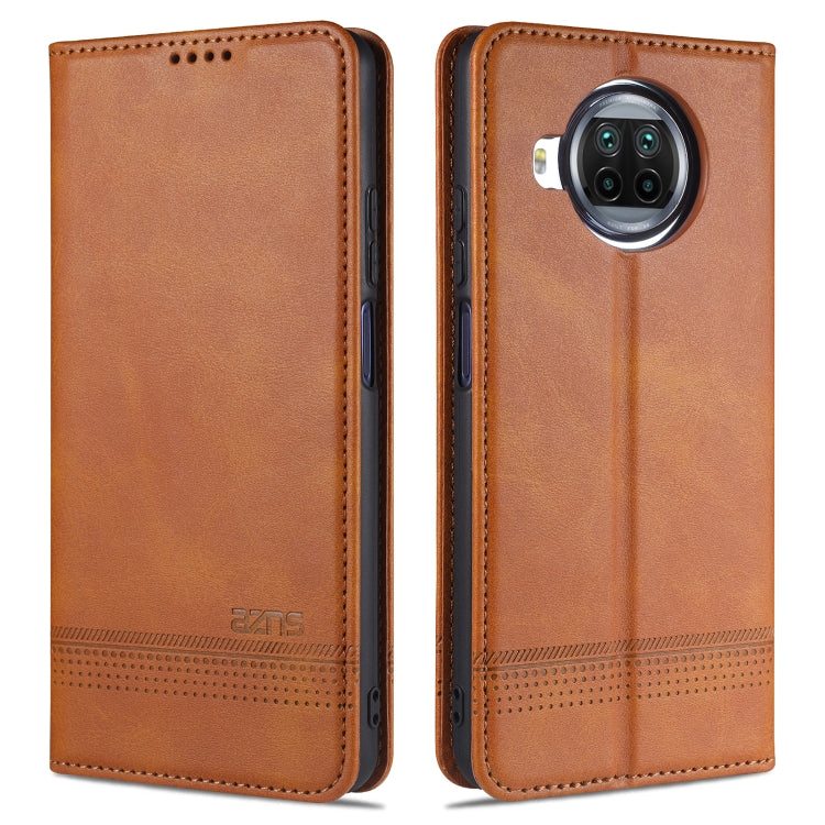 AZNS Magnetic Calf Texture Horizontal Flip Leather Case with Card Slots & Holder & Wallet