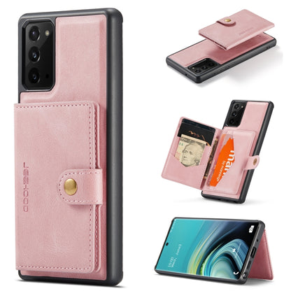 JEEHOOD Retro Magnetic Detachable Protective Case with Wallet & Card Slot & Holder