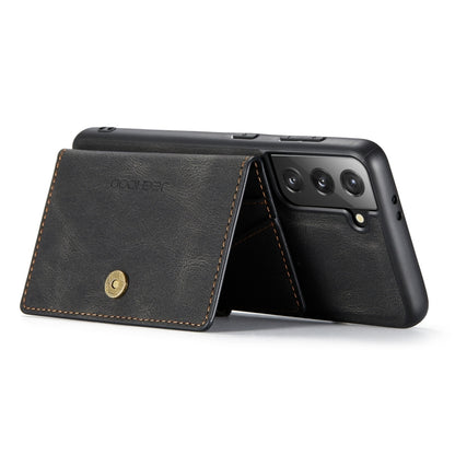 JEEHOOD Retro Magnetic Detachable Protective Case with Wallet & Card Slot & Holder