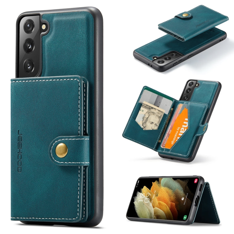 JEEHOOD Retro Magnetic Detachable Protective Case with Wallet & Card Slot & Holder