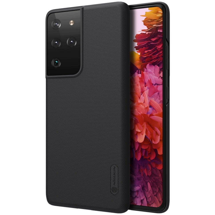 NILLKIN Frosted Concave-convex Texture PC Protective Case, For Samsung Galaxy S21 Ultra 5G