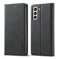 LC.IMEEKE Strong Magnetism Ultra-thin Horizontal Flip Matte TPU + PU Leather Case with Holder & Card Slots & Wallet, For Samsung Galaxy S21 5G, For Samsung Galaxy S21+ 5G, For Samsung Galaxy S21 Ultra 5G
