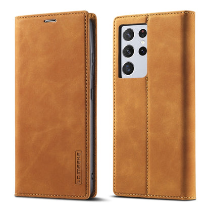 LC.IMEEKE Strong Magnetism Ultra-thin Horizontal Flip Matte TPU + PU Leather Case with Holder & Card Slots & Wallet