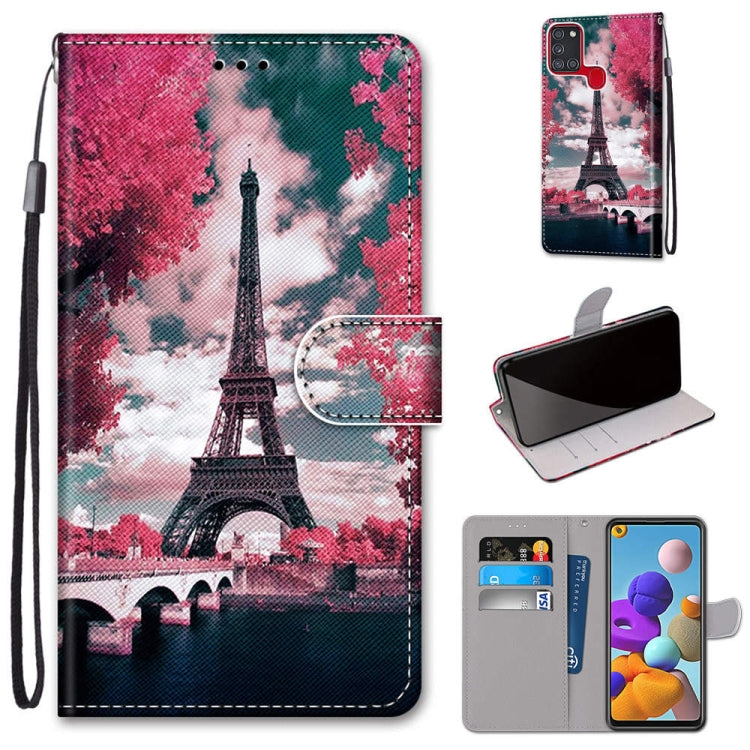 Coloured Drawing Cross Texture Horizontal Flip PU Leather Case with Holder & Card Slots & Wallet & Lanyard, Series 1