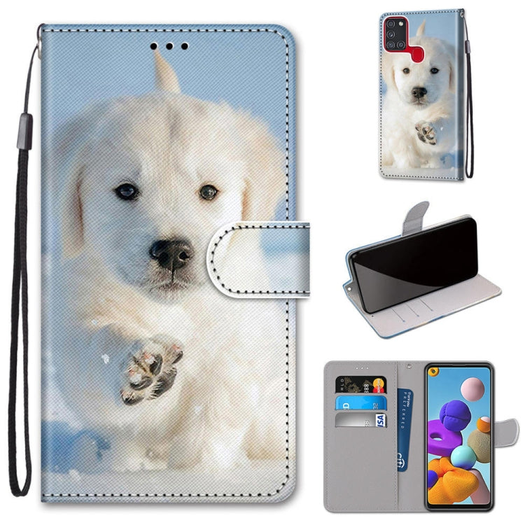 Coloured Drawing Cross Texture Horizontal Flip PU Leather Case with Holder & Card Slots & Wallet & Lanyard, Series 1