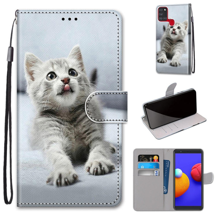 Coloured Drawing Cross Texture Horizontal Flip PU Leather Case with Holder & Card Slots & Wallet & Lanyard, Series 1
