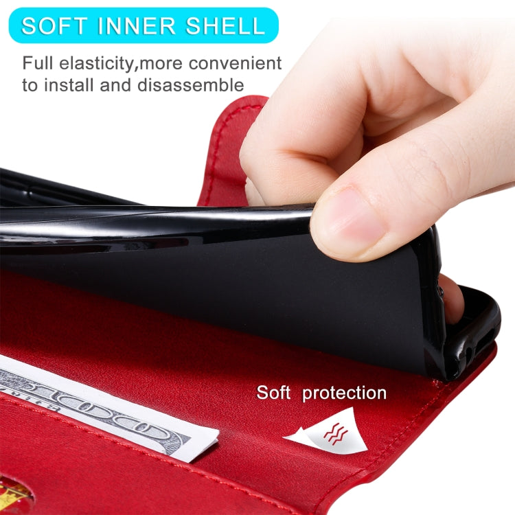 Classic Calf Texture PU + TPU Horizontal Flip Leather Case, with Holder & Card Slots & Wallet