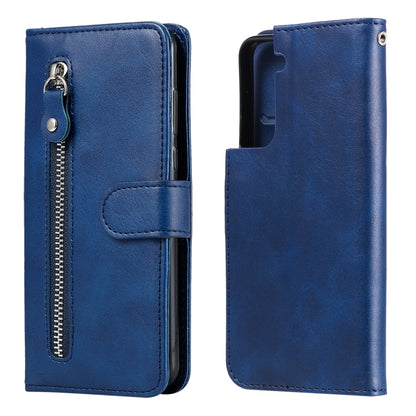 Fashion Calf Texture Zipper Horizontal Flip Leather Case with Holder & Card Slots & Wallet