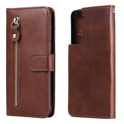 Fashion Calf Texture Zipper Horizontal Flip Leather Case with Holder & Card Slots & Wallet