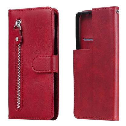 Fashion Calf Texture Zipper Horizontal Flip Leather Case with Holder & Card Slots & Wallet