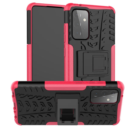 Tire Texture Shockproof TPU+PC Protective Case with Holder