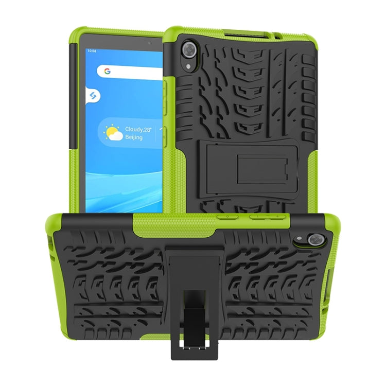 Tire Texture Shockproof TPU+PC Protective Case with Holder