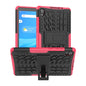 Tire Texture Shockproof TPU+PC Protective Case with Holder