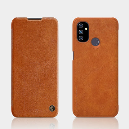 NILLKIN QIN Series Crazy Horse Texture Horizontal Flip Leather Case with Card Slot, For OnePlus Nord N100, For Samsung Galaxy S21 Plus 5G
