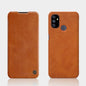 NILLKIN QIN Series Crazy Horse Texture Horizontal Flip Leather Case with Card Slot, For OnePlus Nord N100, For Samsung Galaxy S21 Plus 5G