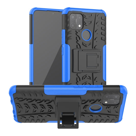 Tire Texture Shockproof TPU+PC Protective Case with Holder