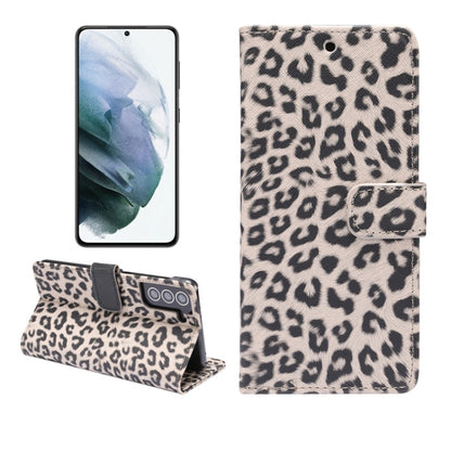 Leopard Pattern Horizontal Flip Leather Case with Holder & Card Slots