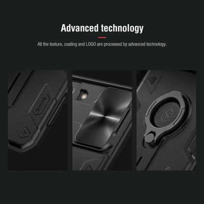 NILLKIN Shockproof CamShield Armor Protective Case with Invisible Ring Holder