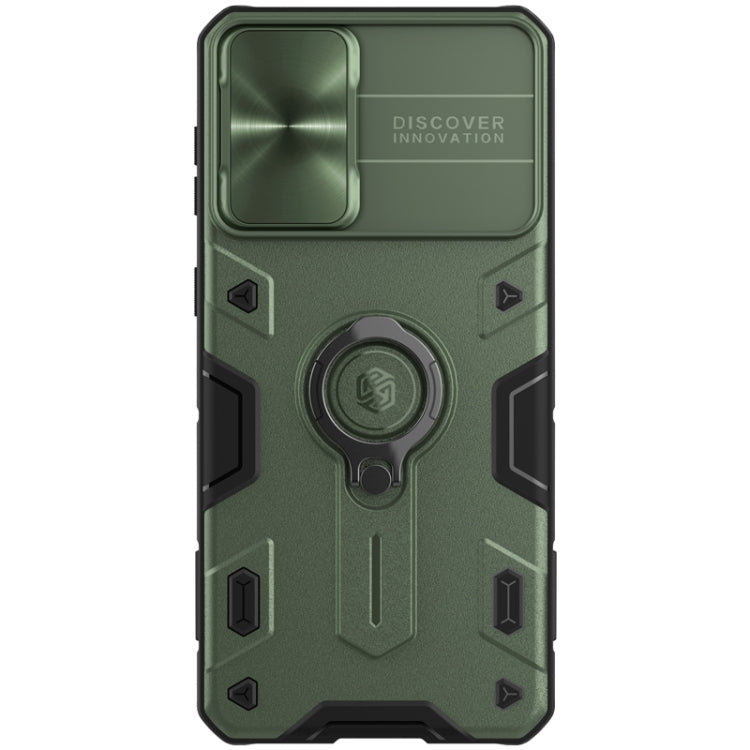 NILLKIN Shockproof CamShield Armor Protective Case with Invisible Ring Holder