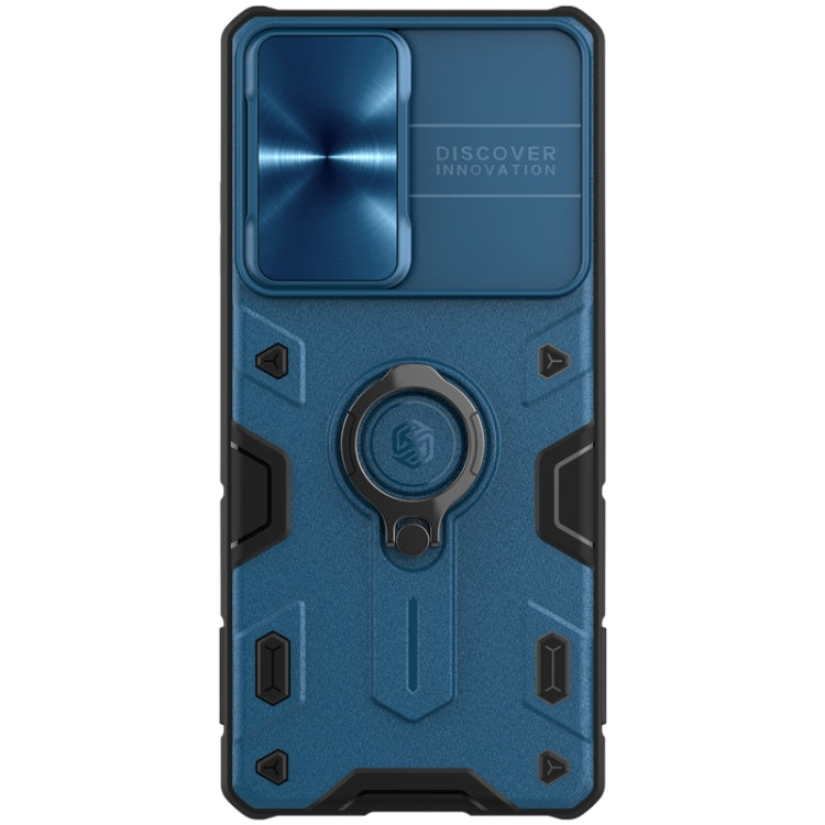 NILLKIN Shockproof CamShield Armor Protective Case with Invisible Ring Holder