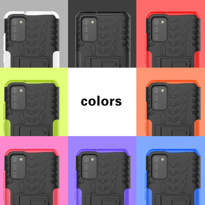 Tire Texture Shockproof TPU+PC Protective Case with Holder