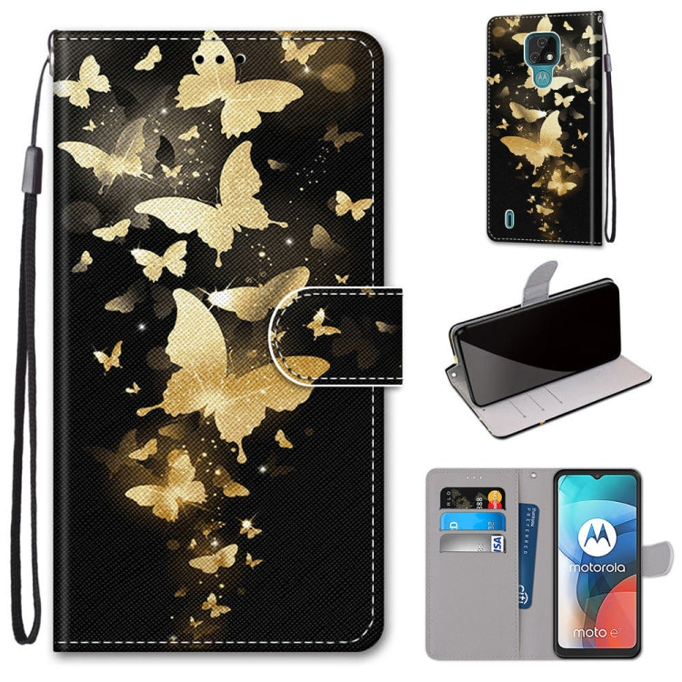 Coloured Drawing Cross Texture Horizontal Flip PU Leather Case with Holder & Card Slots & Wallet & Lanyard, Series 1