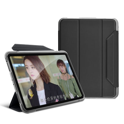 Mutural Yagao Series PC Horizontal Flip Leather Case with Holder & Pen Slot For iPad Pro 12.9 (2020)