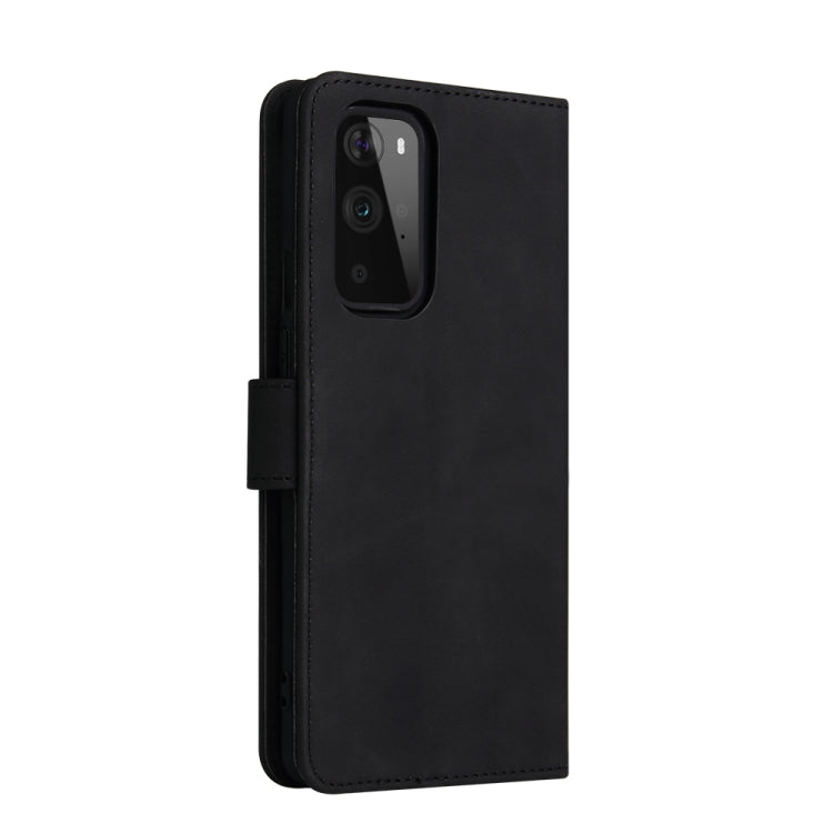 Solid Color Skin Feel Magnetic Buckle Horizontal Flip Calf Texture PU Leather Case with Holder & Card Slots & Wallet, For OnePlus 9, For OnePlus 9 Pro, For ZTE Axon 20 5G / A20 5G